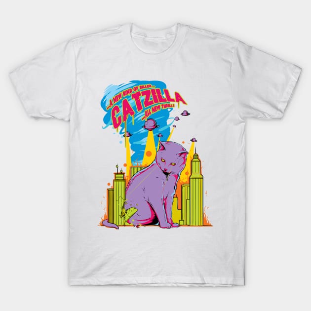 CATZILLA T-Shirt by stark.shop